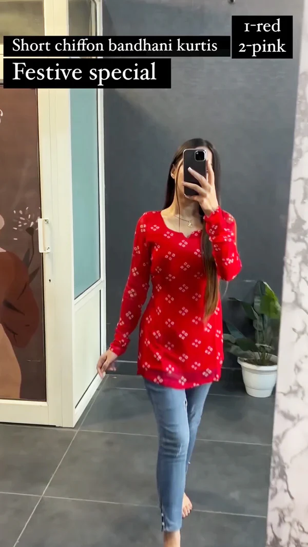 Beautiful Straight Winter friendly Short kurtas !